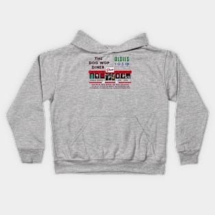 Oldies 103's Doo Wop Diner Kids Hoodie